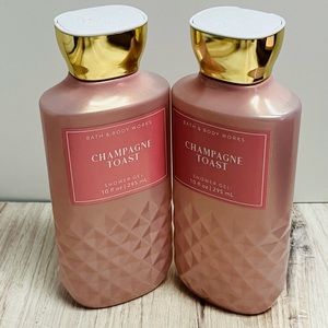 BATH & BODYWORKS- BRAND NEW: 2 Pack Champagne Toast Shower Gel